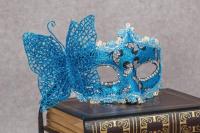 Exquisite Venetian Lace Mask with Butterfly Masquerade Princess Mask