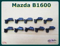 MAZDA B1600 DOOR HANDLE INNER OPENNER LOCKING CLIP "BLACK" SET (10 PCS.) (076) #กิ๊บมือเปิดใน (10 ตัว) สีดำ สินค้าคุณภาพดี