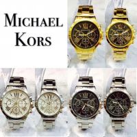 {Miracle Watch Store} นาฬิกาคู่แฟชั่น MK เหล็กอนาล็อก Relo