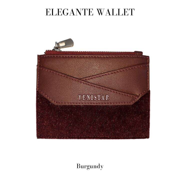 venistar-กระเป๋ารุ่น-elegante-wallet-กระเป๋าสตางค์ใบสั้น-กระเป๋าแฟชั่น-กระเป๋าสตางค์ผู้หญิง-กระเป๋าผู้หญิง-lazinstyle-กระเป๋าใส่บัตร-card-holder