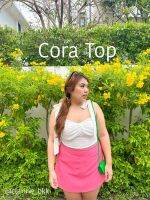 Cora Top   สายเดี่ยวสายผูกโบว์รุ่นนี้น่ารักมากๆ เป็นผ้าลายมีกิมมิค ใส่สบายมากก ข้างหลังเป็นสมอคนะคะ? จะใส่ไปทะเล ไปเที่ยว คาเฟ่ได้หมด   อก : 36"- 44" ความยาว : 15" ?สายโบว์ผูกได้เองตามชอบ   ราคา : 320 บาท