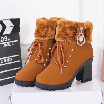 2021 NEW Autumn And Winter Martin Boots Women'S Lace-Up High