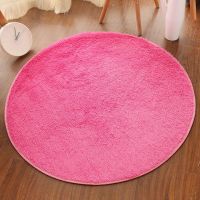 Nordic Ins Style Round Carpet Colorful Rug for Living Room Bedroom Rugs Kids Room Bedroom Shaggy Area Rug Modern Floor Mats