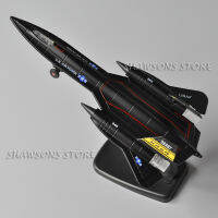 โมเดลเครื่องบินรบทหาร สเกล 1:150 SR-71 Blackbird Scout Reconnaissance Plane พร้อมเสียง และไฟ