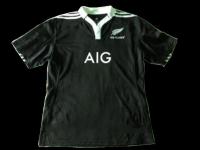 เสื้อรักบี้ล่าสุด All Blacks short-sleeved 2012 retro version of the New Zealand rugby clothing male refuelled RugbyJersey