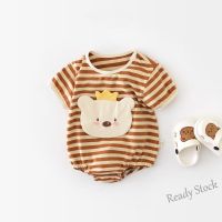 【Ready Stock】 ☊♣ C22 Super Cute Baby Romper Clothes Summer Clothing Short Sleeve Newborn Toddle Infant Clothes