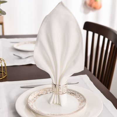 12 pcs linen Napkin Party Table Cloth Dinner Napkin Restaurant Home Wedding Linen Fabric Napkins Restaurant Table Mats