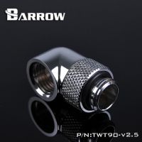 【✴COD✴】 tu884140474 Barrow G1สีทองสีดำเงิน/4 เกลียว90องศาหมุนอะแดปเตอร์ที่เหมาะสมหมุนได้90องศาอะแดปเตอร์ระบายความร้อนด้วยน้ำ