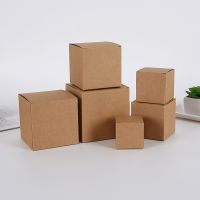 5Pcs/Lot 40 sizes Small Paper Box gift Box Packaging Party Favor Box Brown Kraft Cardboard Box Carton