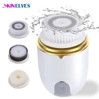 Ultrasonic Facial Cleansing Brush Electric Facial Cleaning Replacement Brush Head For Face Skin Care Machine 360 Rotating Tools