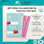 Chuẩn Hàn Bột uống Collagen Cá Peptide & Vitamin C Đẹp Da Forty Four Hàn