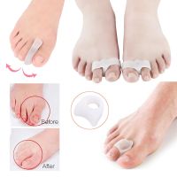 Silicone Toe Separator Bunion Splint Corrector Hallux Valgus Orthosis Correction Overlapping Spreader Foot Protector Inserts