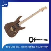 กีตาร์ Charvel Pro-Mod DK24 HH HT M Mahogany with Figured Walnut - Natural | Strings Shop