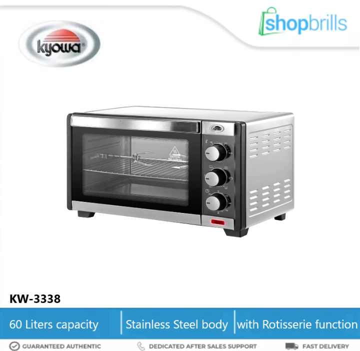 Kyowa Electric Oven with Rotisserie 60L KW3338 Lazada PH