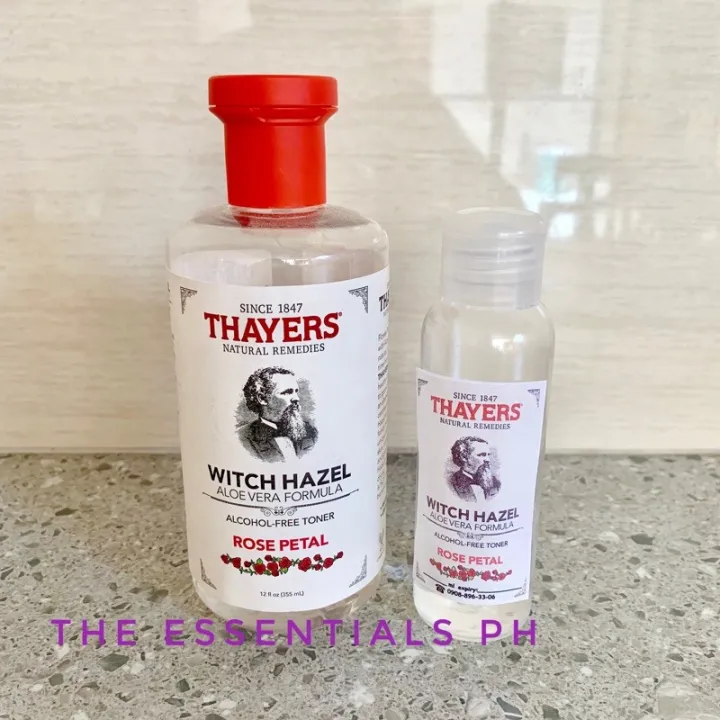 THAYERS witch hazel Rose Petal Facial toner Trial pack only Lazada PH
