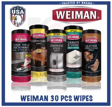 Weiman Leather Wipes - 30 Ct.