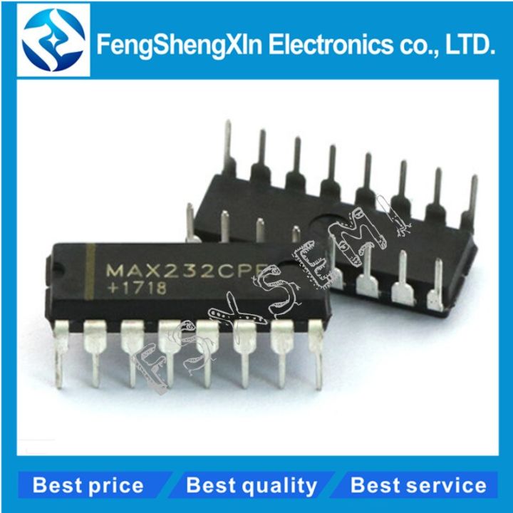 100pcs/lot  MAX232CPE DIP-16 MAX232EPE MAX232 +5V-Powered, Multichannel RS-232