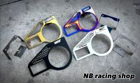 ?แบบใหม่?ขาเกจวัดบูสหน้าน้ำมัน พร้อมช่องใส่เกจวัดแรงดันราง NOS RACING(จำนวน3ชิ้น)