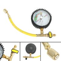 Air Conditioner Nitrogen Pressure Gauge Regulator For R134a R22 R407C R410A Refrigerant Automobile Tester HVAC System Test Tool