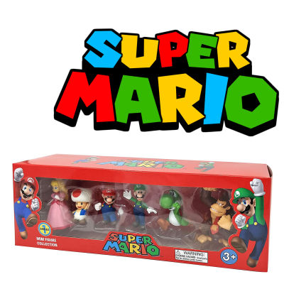 Super Mario Cake Toppers และ Action Figures (ชุดลิมิเต็ดอิดิชั่น 6 ชิ้น) ราคา 990.-บาท