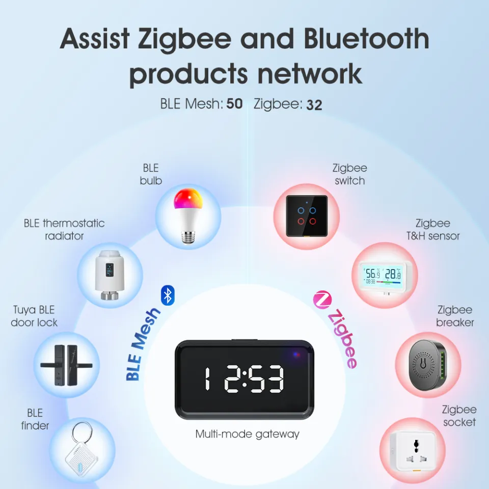 Tuya Thermostatic Socket Smart WiFi and bluetooth - Plug and Play