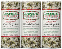 Janes Krazy Mixed-Up Original Salt Blend 9.5 oz (Pack of 3) 9.5 Ounce (Pack of 3)