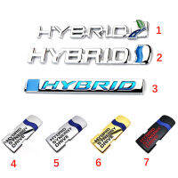 3D Honda ดัดแปลงโลโก้รถยนต์โลหะ Hybrid สติกเกอร์