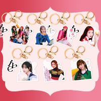 Kpop IVE Female Group New Acrylic Keychain Key Bag Car Pendant