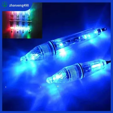 LED Deep Drop Underwater Eye Fish Attractor Lure Light Flashing Lamp For  Fishing LED Lure Light，1pcs