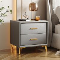 [COD] Bedside simple modern light luxury high bedside locker bedroom solid storage cabinet