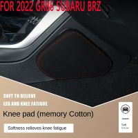 BRZ Interior Leather Memory Foam Knee Pad Suede Soft Sponge Mat For 2022 Toyota GR86 Accessories For 2022 Subaru BRZ Accessories Adhesives Tape