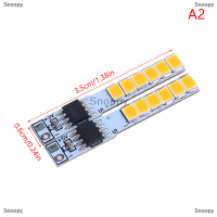 Snoopy 2ชิ้นไฟ LED แฟลชเทียนไดโอดโคมไฟบอร์ดตกแต่ง PCB อุปกรณ์เสริมการเผาเปลวเทียนเลียนแบบแบบทำมือ