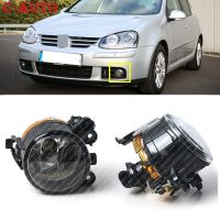 ☢► Car Left Right Front For Vw Golf 5 A5 Mk5 2004 2005 2006 2007 2008 2009 Car Front Halogen Fog Light Fog Lamp Car-styling - Fog Light Assembly - AliExpress