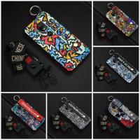 cartoon New Arrival Phone Case For MOTO G7/G7 Plus cover Kickstand TPU Anti-knock Wristband Phone Holder Lanyard New