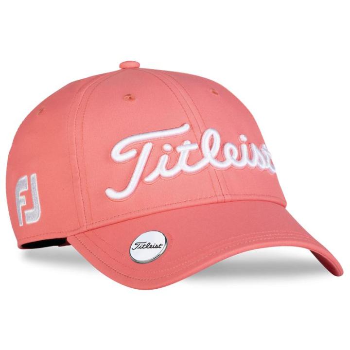 ของแท้-titleist-หมวกกอล์ฟใหม่สุภาพสตรีหมวกกอล์ฟหมวกแก๊ปสำหรับเล่นกีฬากลางแจ้งหมวกสำหรับเดินทาง