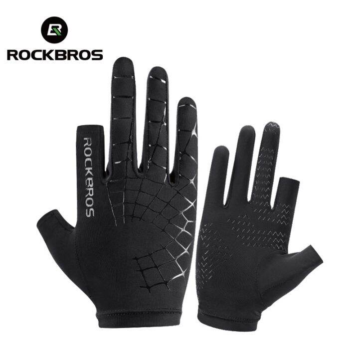 rockbros-sports-ice-slik-gloves-anti-uv-breathable-half-non-slip-protective-hand-gloves