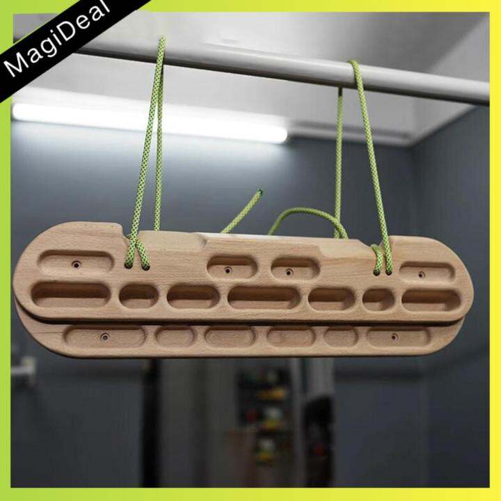 MagiDeal Climbing Hangboard Upper Body Workouts Climbing Board Climbing