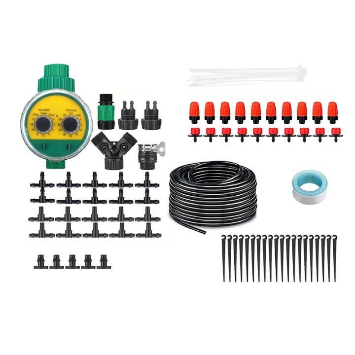 Drip Irrigation Kit With Timer Irrigation System,Adjustable Dripper