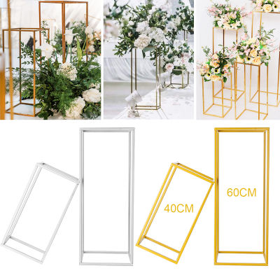 Decoration Prop Rustproof Iron Art Flower Rack Wedding Vases Column Stand Event Floor Party Holder Detachable Centerpiece