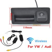 YeHeng store WIRELESS CAR REAR VIEW BACKUP CAMERA FOR VW PASSAT LAVIDA SHARAN GOLF HD CCD Wide Angle CameraFree Shipping