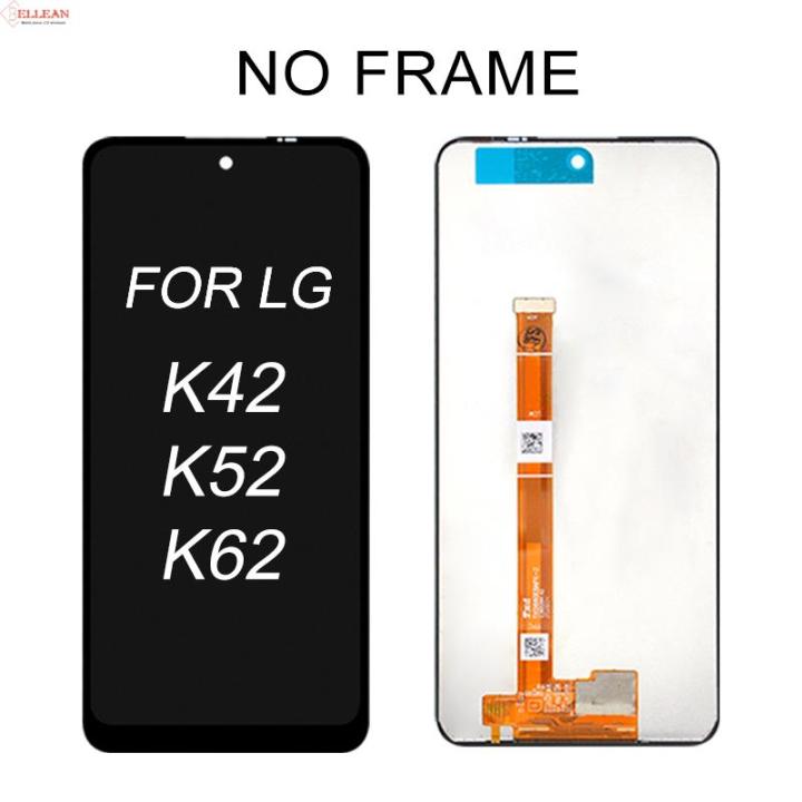 ใหม่6-6นิ้วจอแสดงผล-lmk520สำหรับ-lg-k52-lcd-touch-panel-screen-digitizer-assembly-สำหรับ-k42-k62-จอแอลซีดีจัดส่งฟรีพร้อมกรอบ