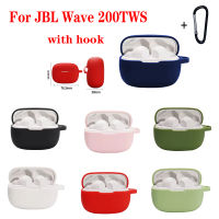 สำหรับ JBL Wave 200TWS กรณีสีทึบหูฟัง Fundas สำหรับ Jbl 200 Soft กันกระแทกซิลิโคน Hearphone อุปกรณ์เสริม