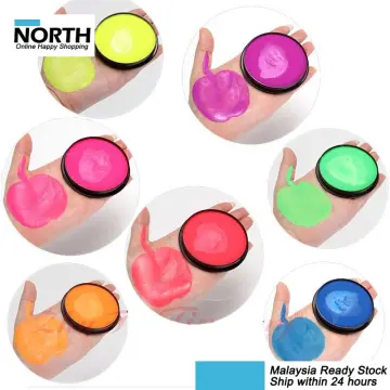 Global Colours BodyArt Fluorescent Neon Glow in the Dark Face and