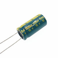 10PCS 16V1500UF 1500UF 16V 1500uF 10*20MM High Frequency Low Impedance Aluminum Electrolytic Capacitor Electrical Circuitry Parts