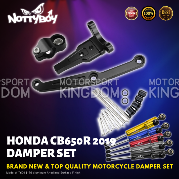 HONDA CB650R 2019 NOTTYBOY DAMPER SET Motorcycle Steering Stabilize