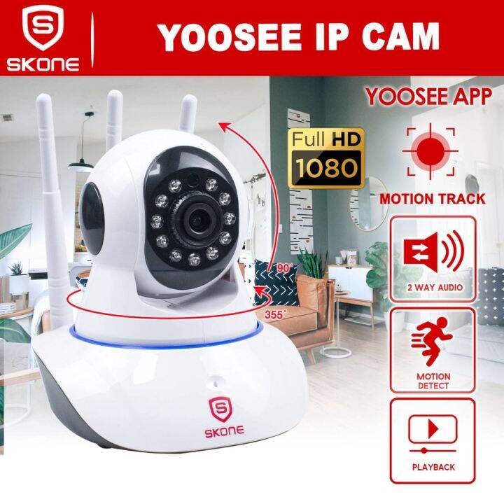 IP Camera Wireless Yoosee CCTV Camera Smart Home WiFi Triple Antenna SKONE Lazada PH