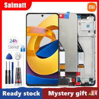 Salmatt จอ LCD แบบดั้งเดิมสำหรับ Redmi Note 11T 5G สัมผัสหน้าจอ LCD หน้าจอดิจิตอลแทนการประกอบสำหรับ Redmi Note หน้าจอ21091116AI 11T 5G