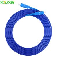 ♦ YOUYSI SC-SC UPC Armored Fiber Optical Cable Patch Cord Simplex SM FTTH Fiber Optic Jumper Cable 3m/5m/10m/15m/20m/30m