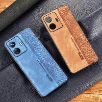 เคสหนังย้อนยุคสำหรับ Vivo Y77 Y02 Y78 Y02S Plus Y16 4G X80 Lite X90 V25 V27โปร V25E ปกป้องเลนส์กล้องกันกระแทกกรอบด้านหลังซิลิโคนแบบนิ่ม