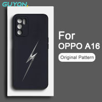 Guyon สำหรับ  เสค OPPO A16 A16S A16K A16E A54S Softshell การออกแบบใหม่รูปแบบซิลิโคนเหลวกันกระแทก